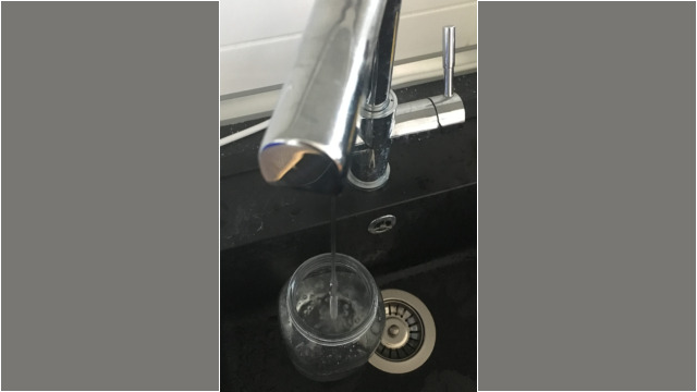 Filterwasser abfüllen