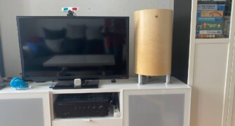 Center Box mit Verstärker